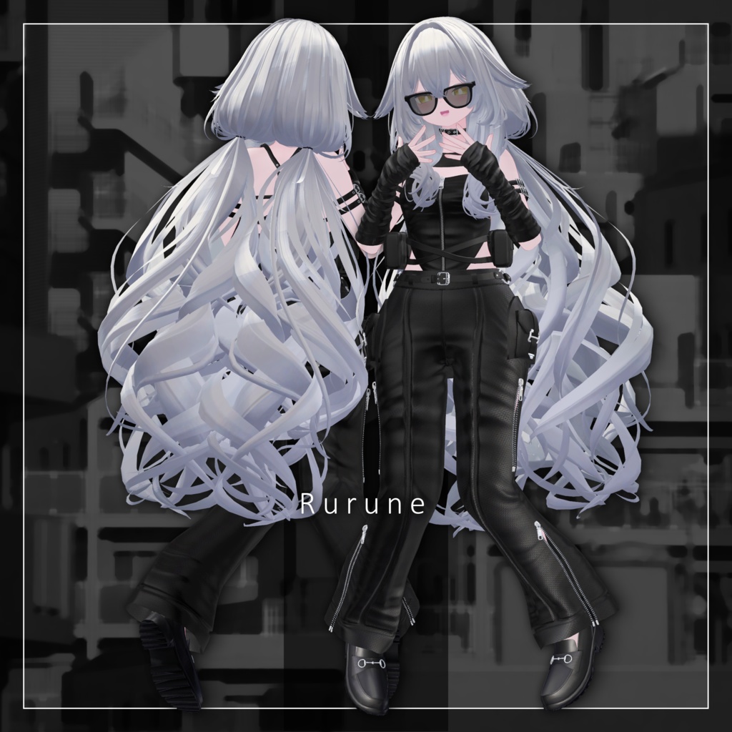 【13アバター対応】BLACK FLASH【VRChat】