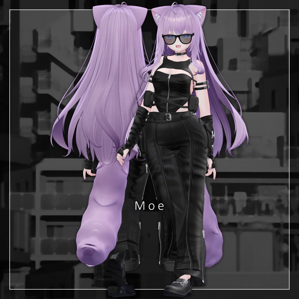 【13アバター対応】BLACK FLASH【VRChat】