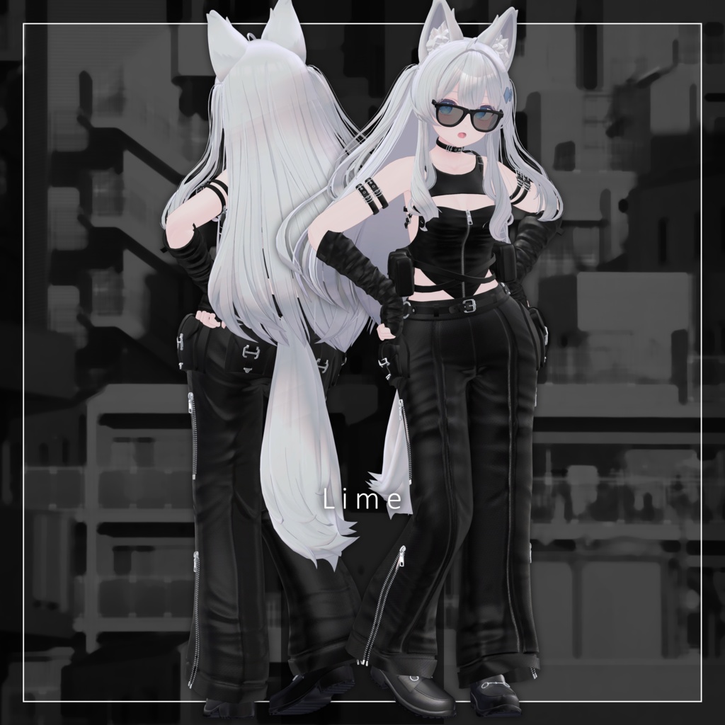 【13アバター対応】BLACK FLASH【VRChat】