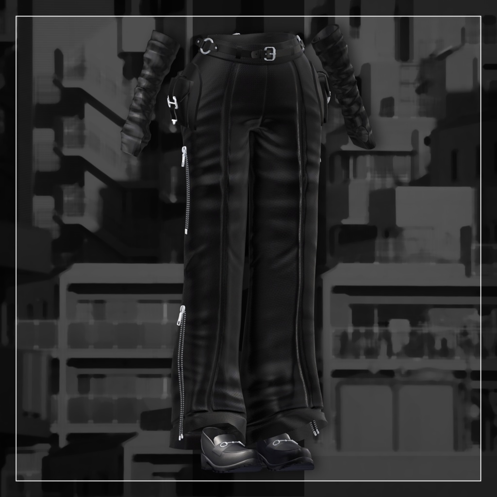 【13アバター対応】BLACK FLASH【VRChat】