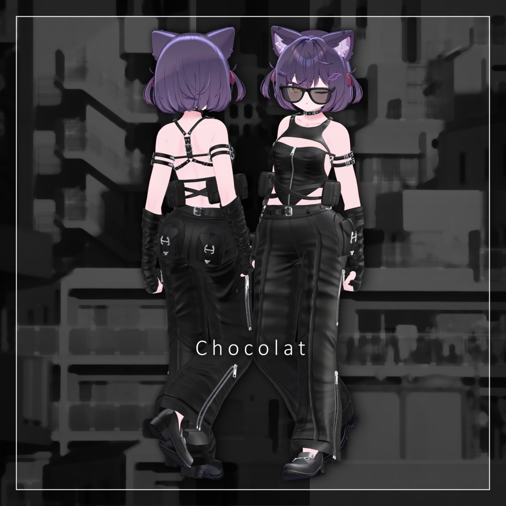 【13アバター対応】BLACK FLASH【VRChat】