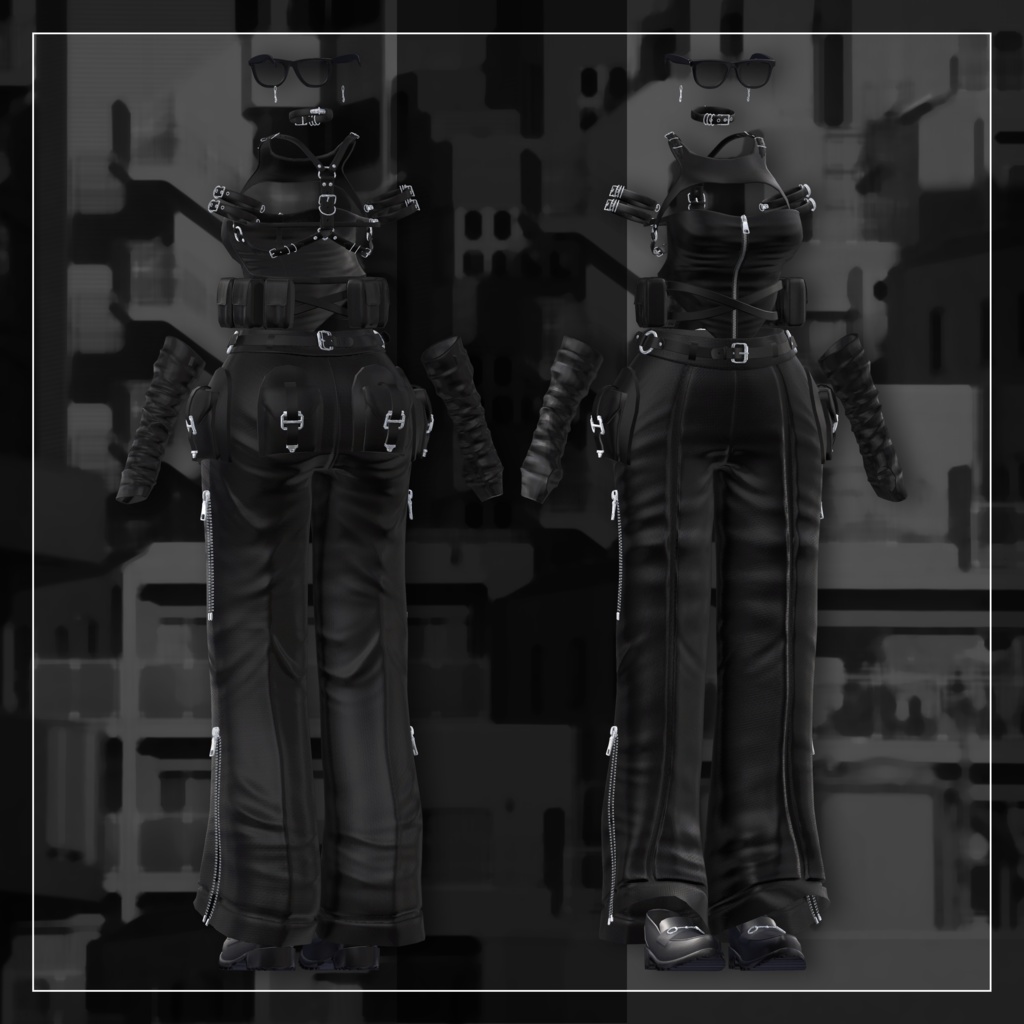 【13アバター対応】BLACK FLASH【VRChat】