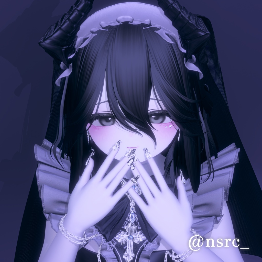 【6アバター対応】Sister Nail & Boots【VRChat】