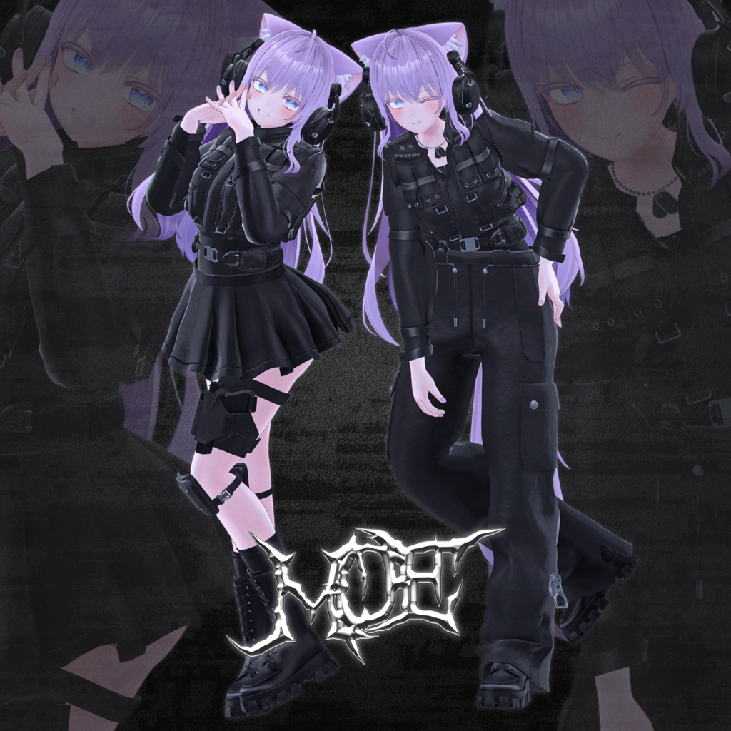 【14アバター対応】HAZARD SIGNAL【VRChat】