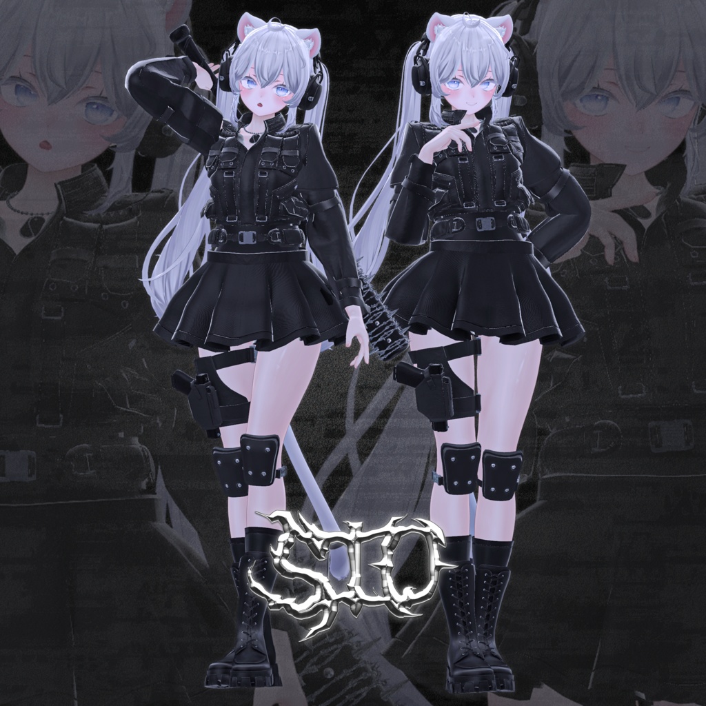 【14アバター対応】HAZARD SIGNAL【VRChat】