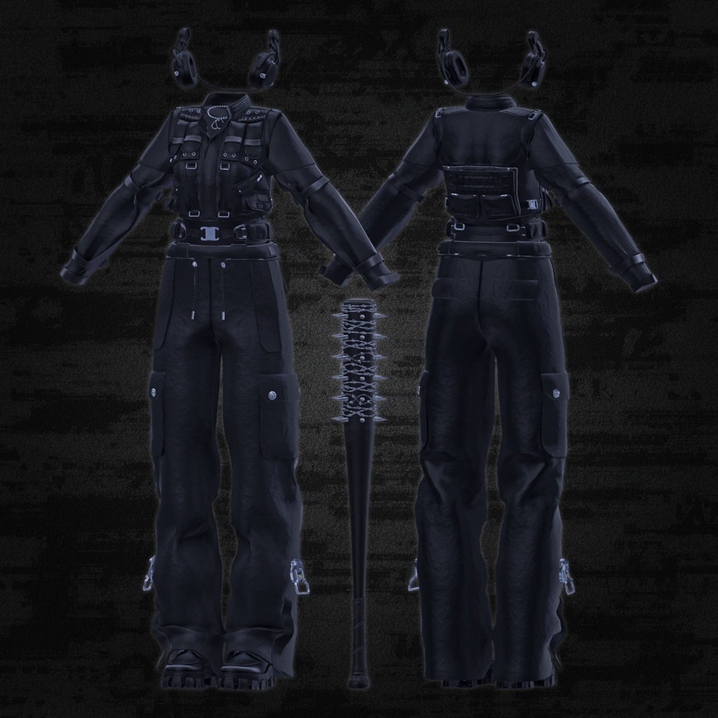 【14アバター対応】HAZARD SIGNAL【VRChat】