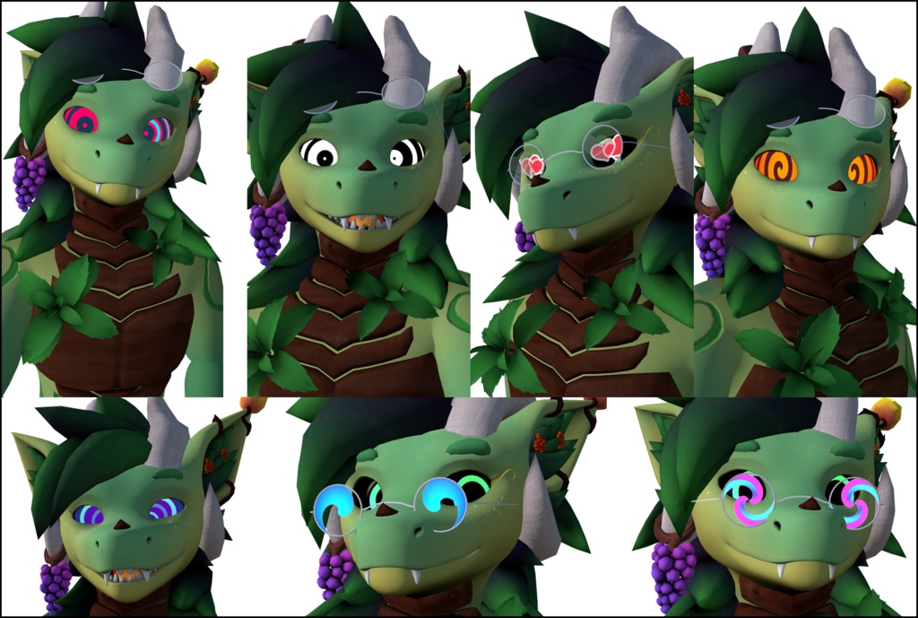 VRChat Hypno Eyes Pack