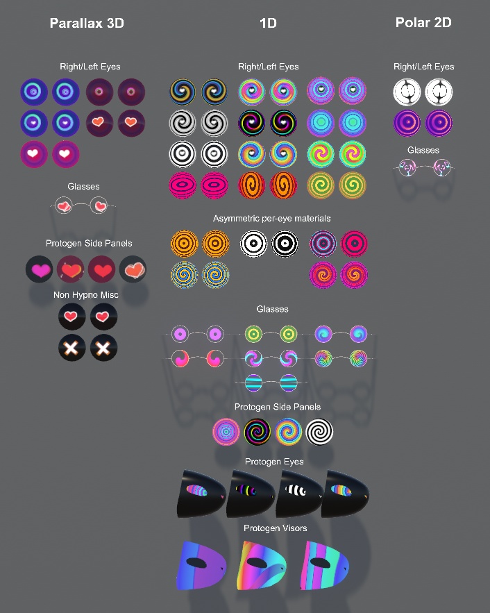 VRChat Hypno Eyes Pack