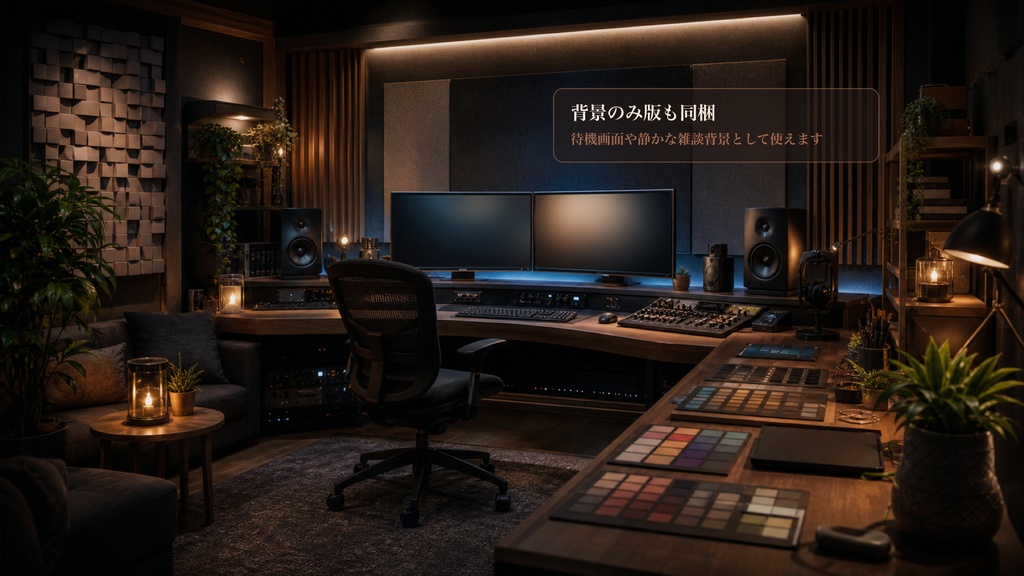 静かな編集ベイコメントオーバーレイ|OBS・わんコメ対応テンプレート