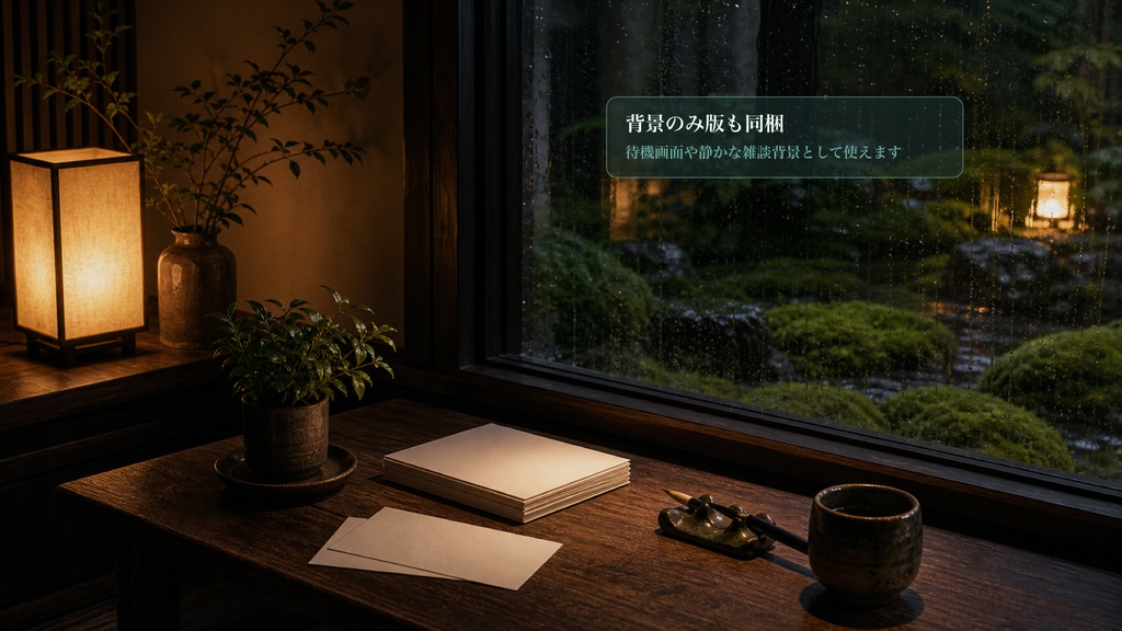 苔庭返信卓コメントオーバーレイ|OBS・わんコメ対応テンプレート