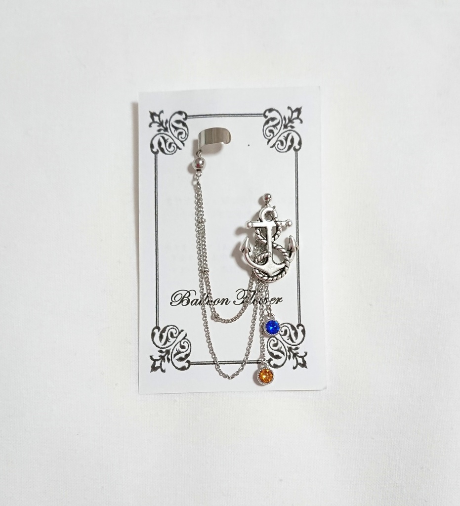 ヒプマイ MTCイメージ イヤーカフ付きピアス / イヤリング