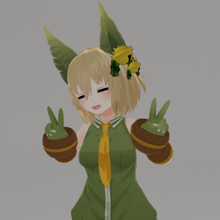 【VRChat想定】猫鈴 / 鬼鈴