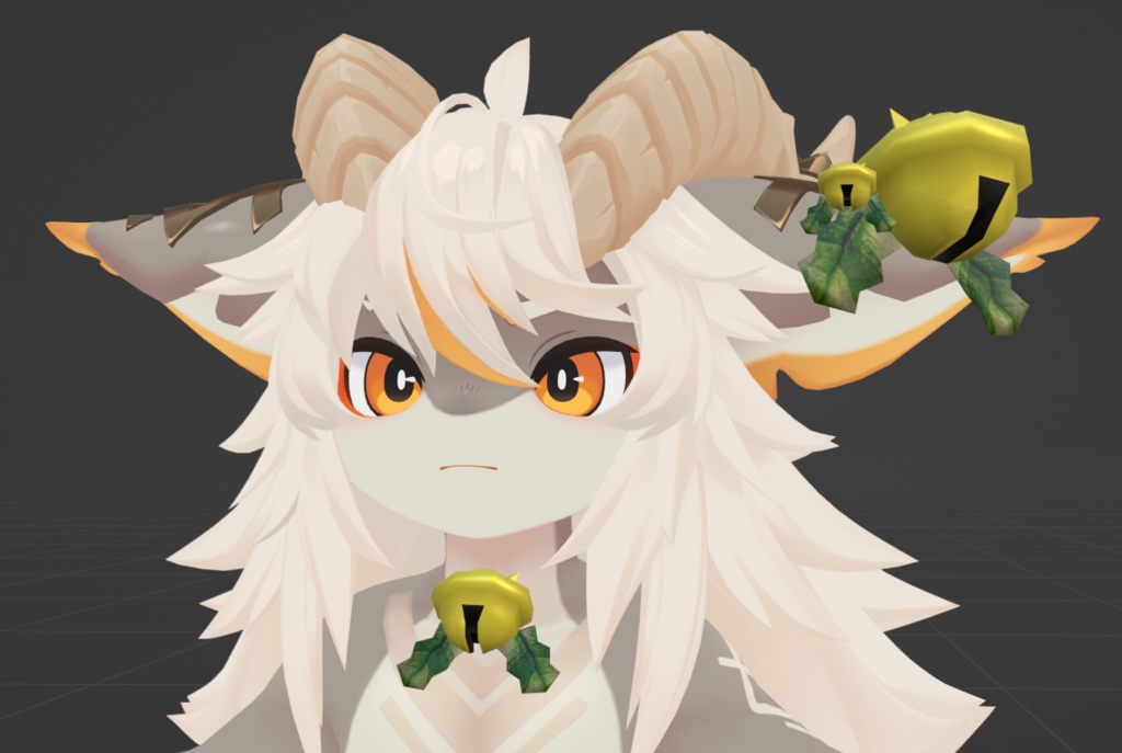 【VRChat想定】猫鈴 / 鬼鈴