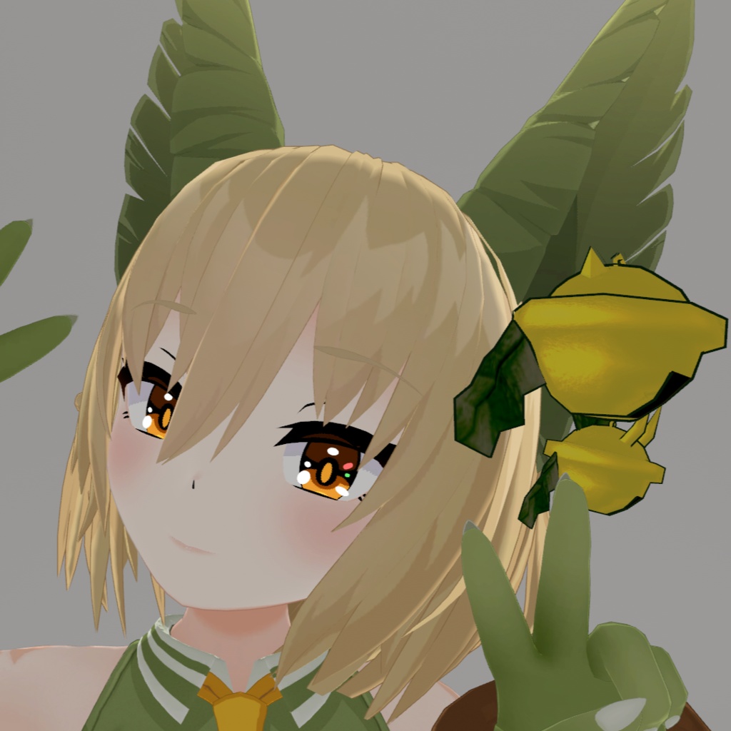 【VRChat想定】猫鈴 / 鬼鈴