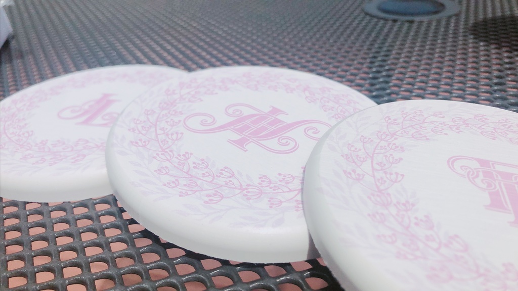 【珪藻土コースター】