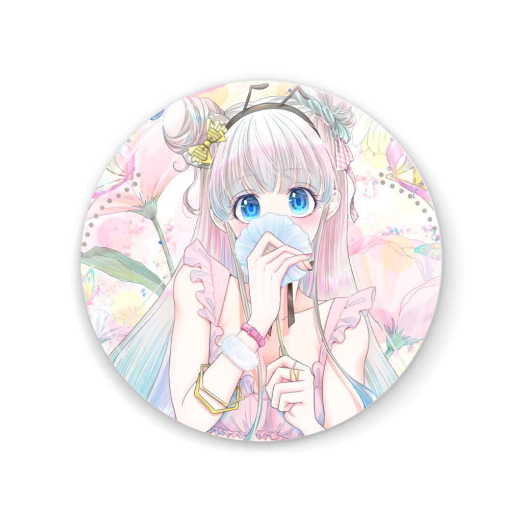 ミツバチ56mm缶ミラー