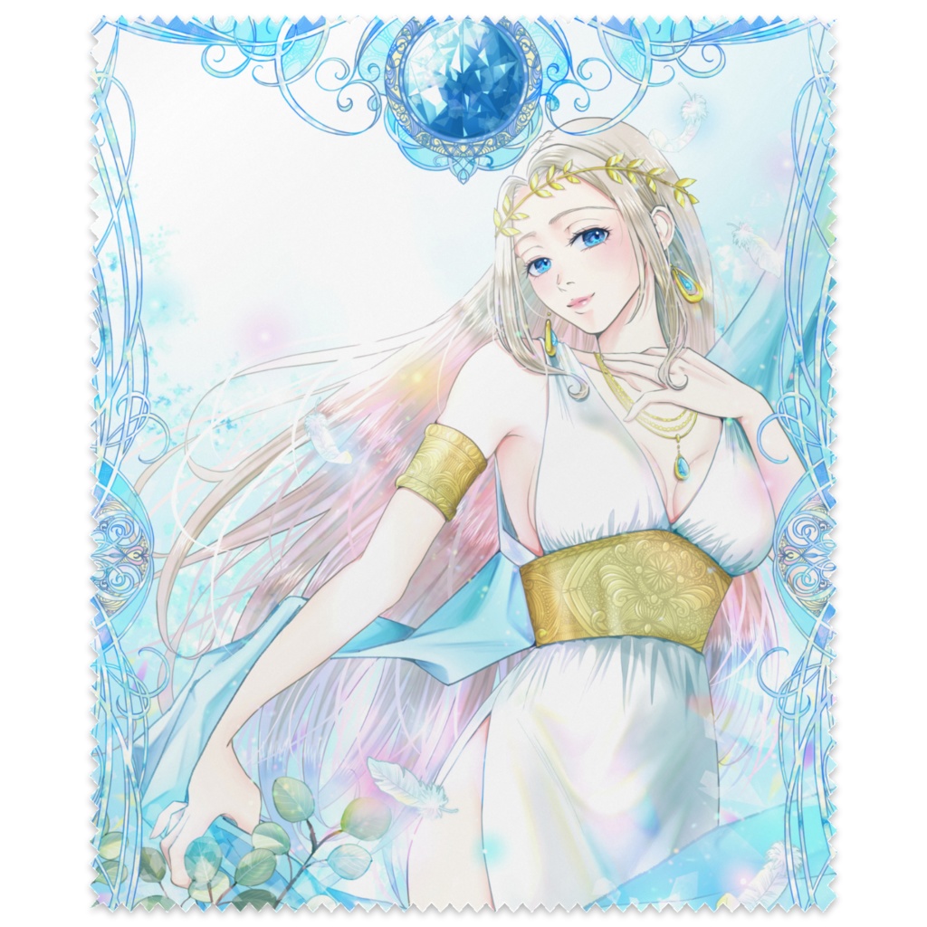 メガネ拭き(水の女神)