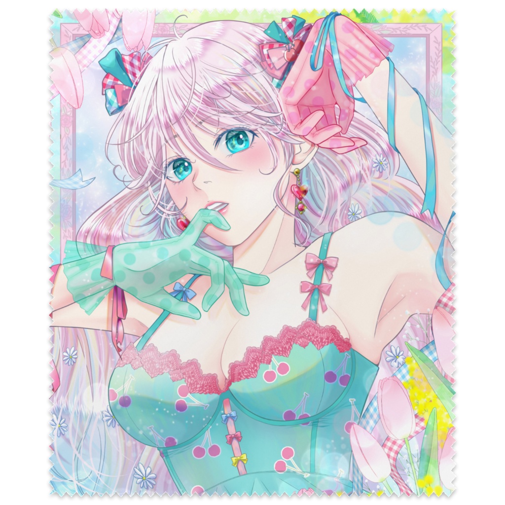 メガネ拭き(春色)
