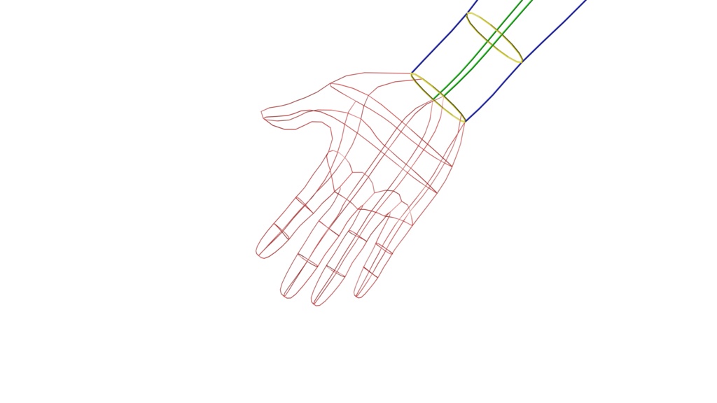 あなたのモデリングを補助します!人型メッシュモデル