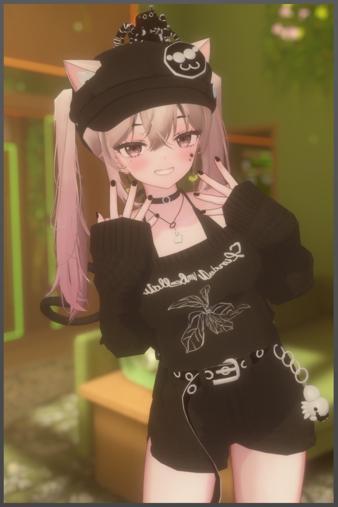 【セール中】「クロモジ」キャラクター素体 v12.0 【VRChat Blender】