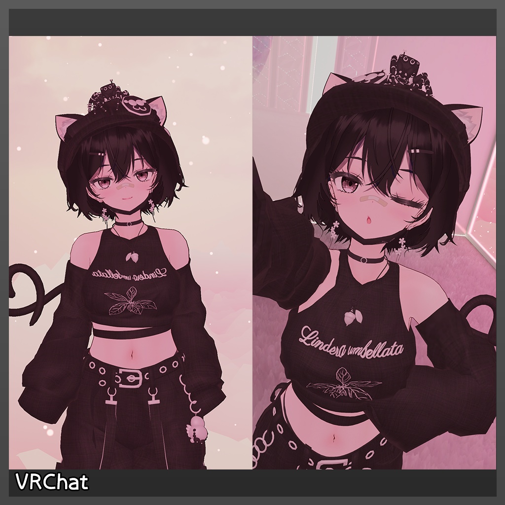 キャラクター素体 v11.2 「クロモジ」【Blender VRChat】