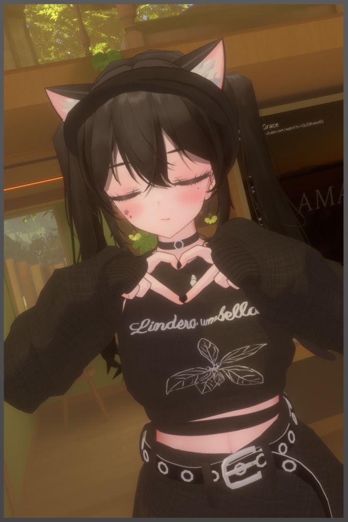 【セール中】「クロモジ」キャラクター素体 v12.0 【VRChat Blender】