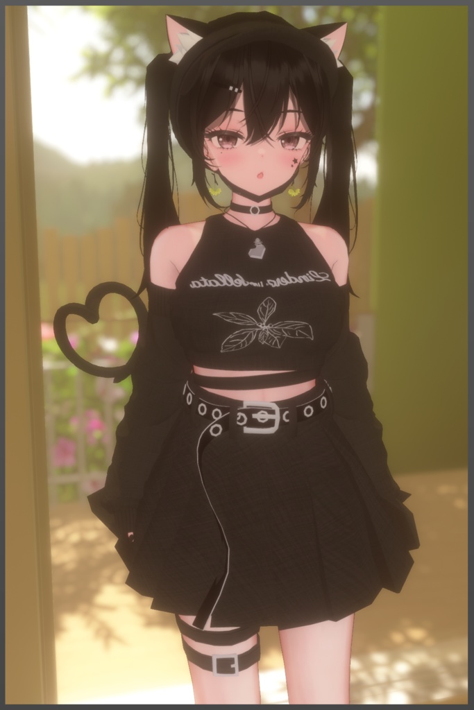 【セール中】「クロモジ」キャラクター素体 v12.0 【VRChat Blender】