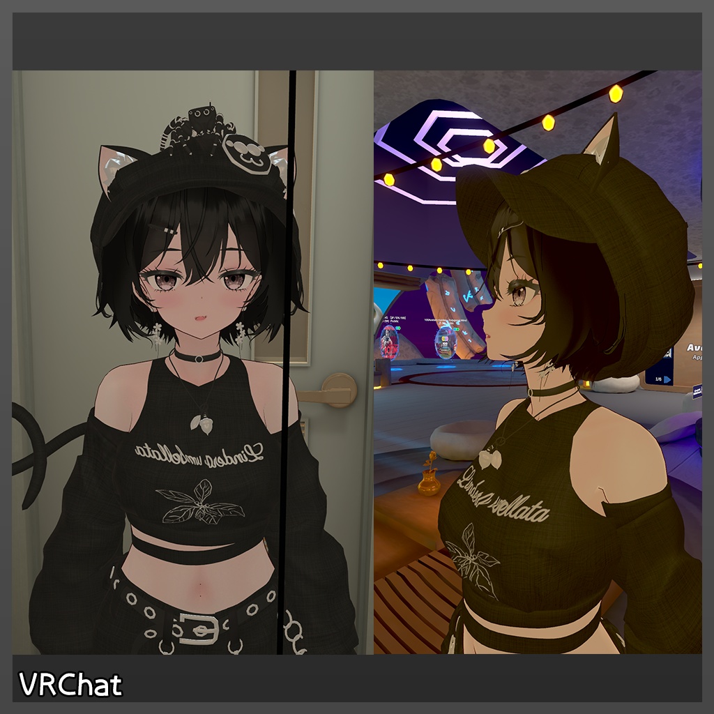 キャラクター素体 v11.2 「クロモジ」【Blender VRChat】