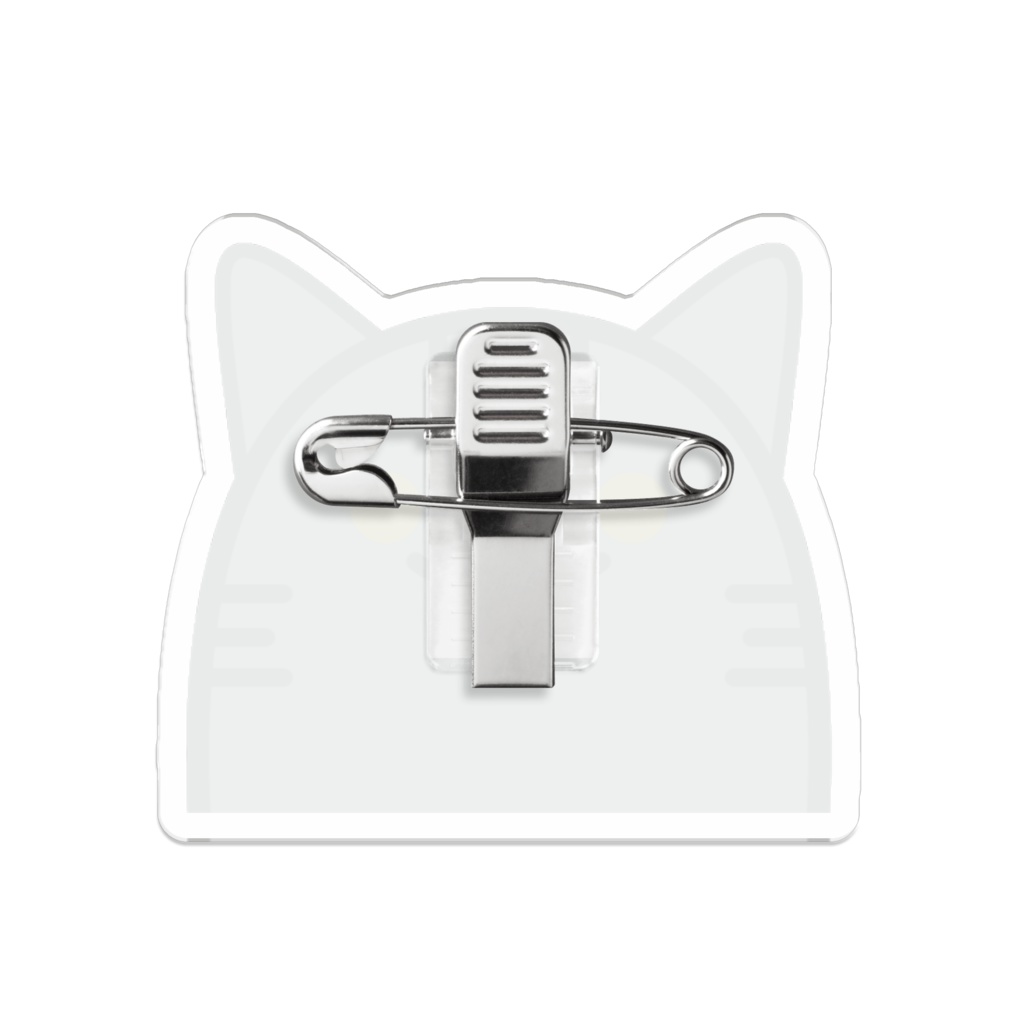 さば様アクリルバッジ50x50(mm)