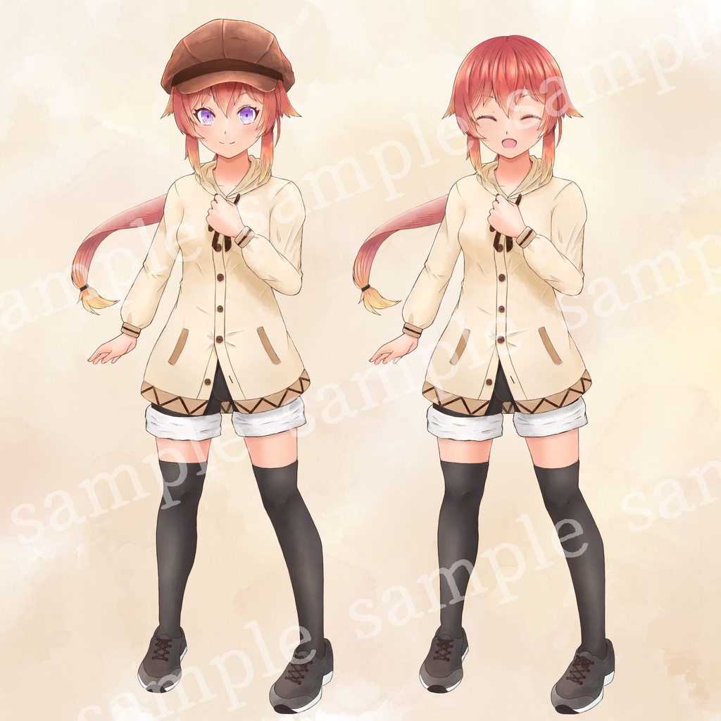 フリー立ち絵素材 女性6