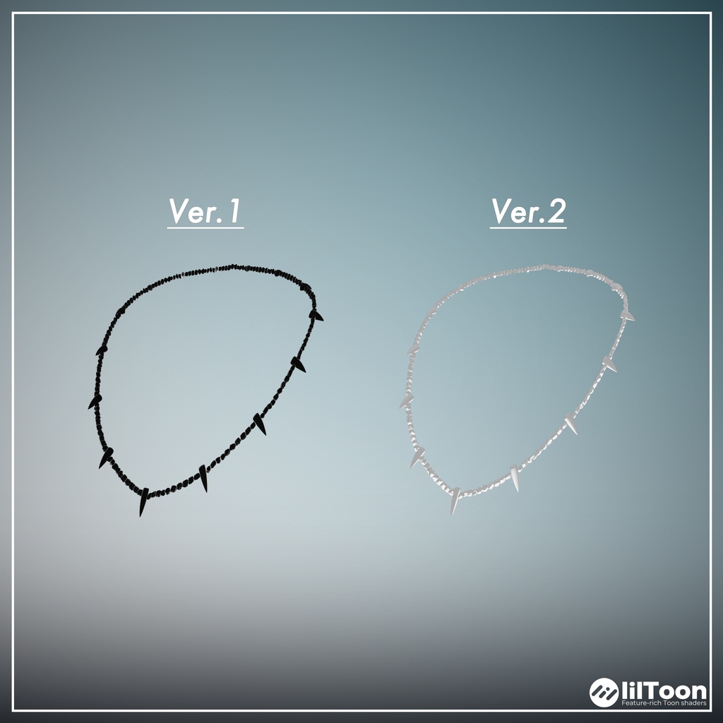 Fang Necklace 【VRChat想定アクセサリー】