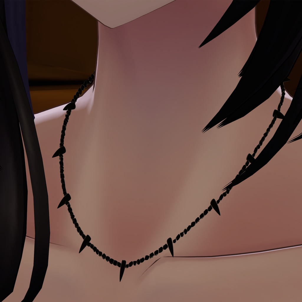 Fang Necklace 【VRChat想定アクセサリー】