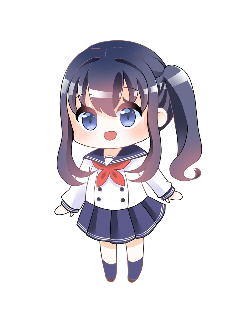 アクリルキーホルダー　長瀬麻奈　制服ver