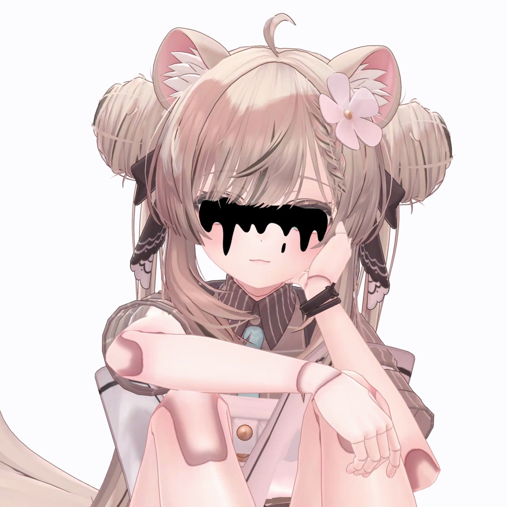 【 Anime Style Moving Blindfold 】 - 3 version / GIF