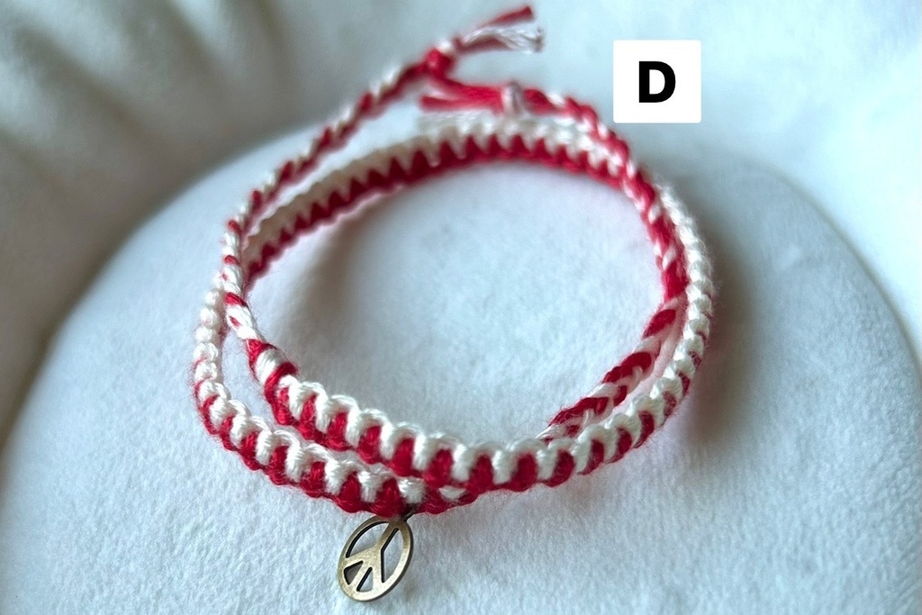 2連もkawaiiiミサンガ(足首)