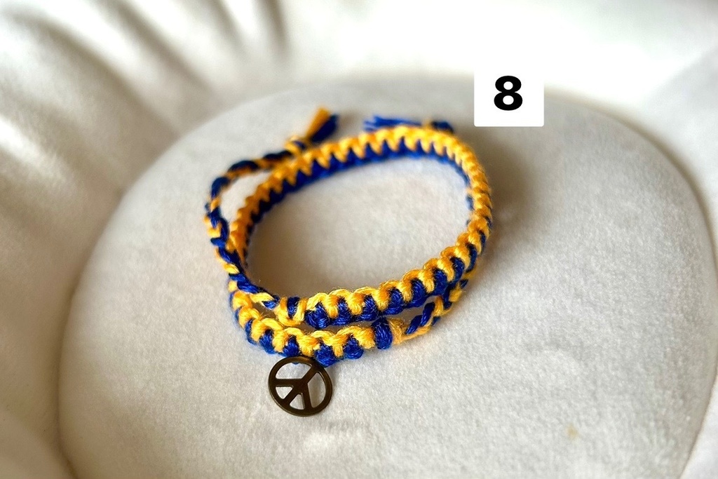 2連もkawaiiiミサンガ(手首)【複雑色】