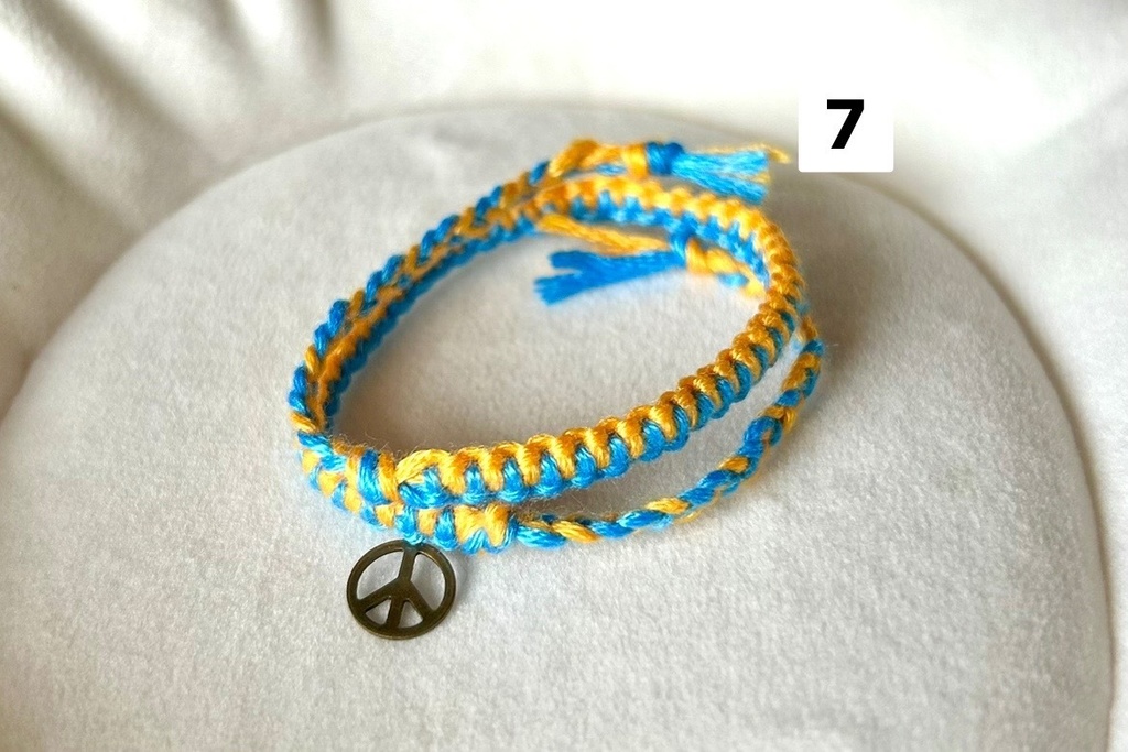 2連もkawaiiiミサンガ(手首)【複雑色】