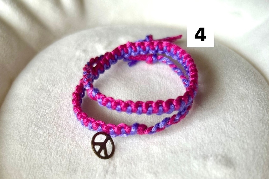 2連もkawaiiiミサンガ(手首)【複雑色】