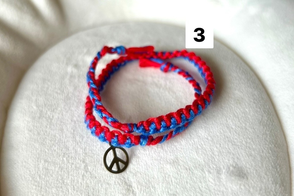 2連もkawaiiiミサンガ(手首)【複雑色】