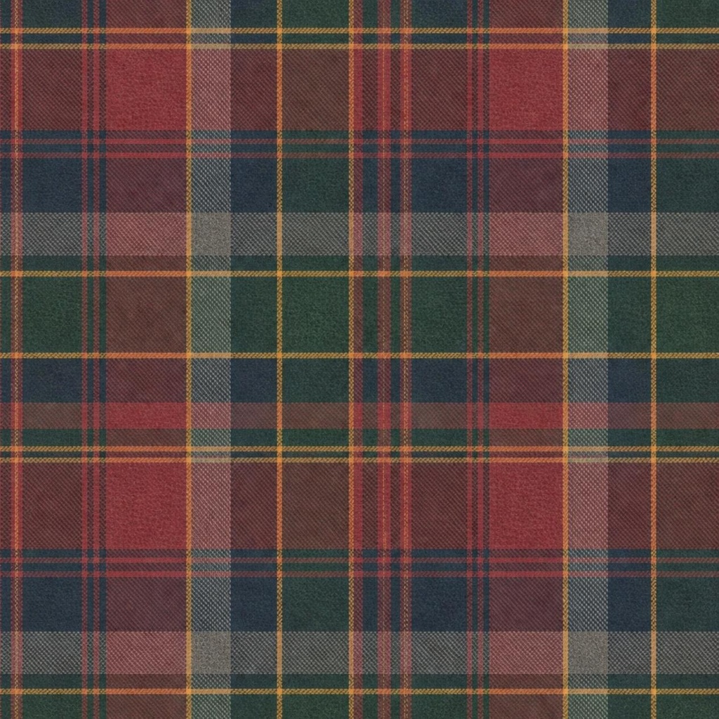 British Textile Collection|Vintage Tartan 5 Patterns 英国ヴィンテージ風 タータンチェック 5点セット