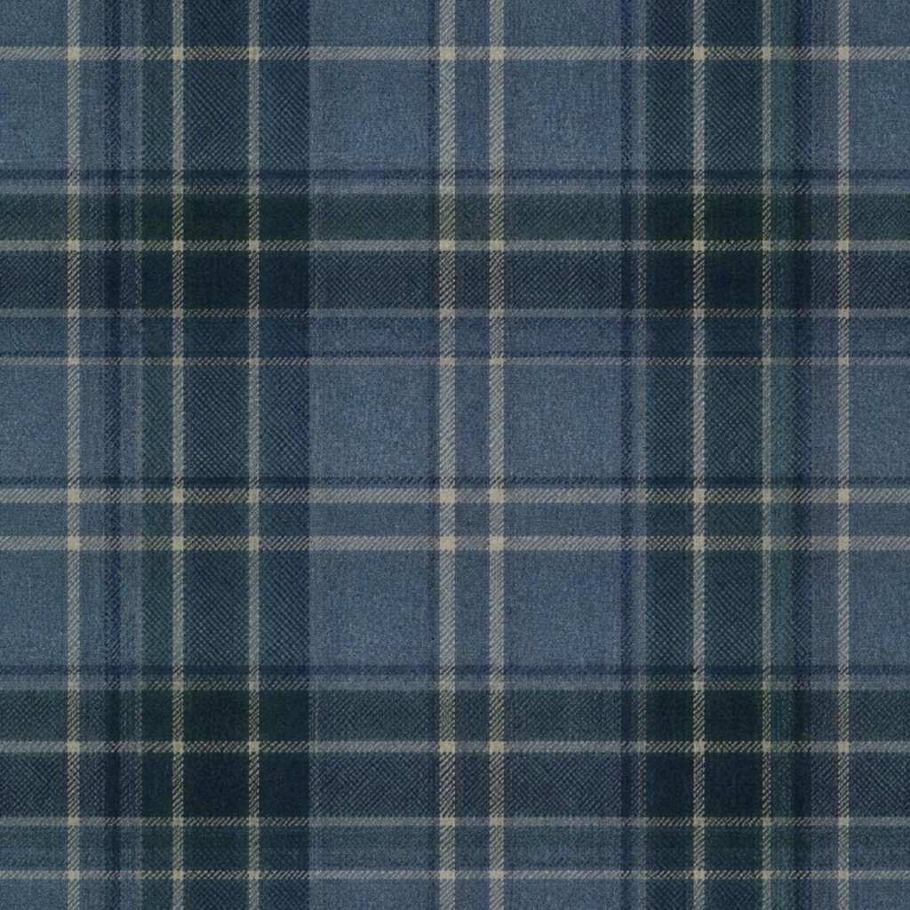 British Textile Collection|Green & Blue Tartan 5 Patterns 英国ヴィンテージ風 グリーン&ブルー タータンチェック5点セット