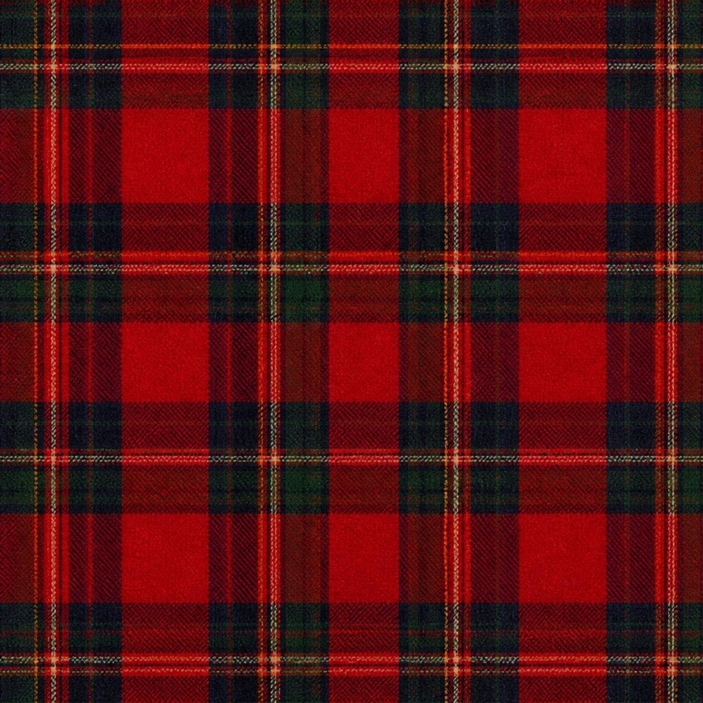 British Textile Collection｜Classic Red Tartan 5 Patterns 英国ヴィンテージ風 クラシックレッド タータンチェック5点セット