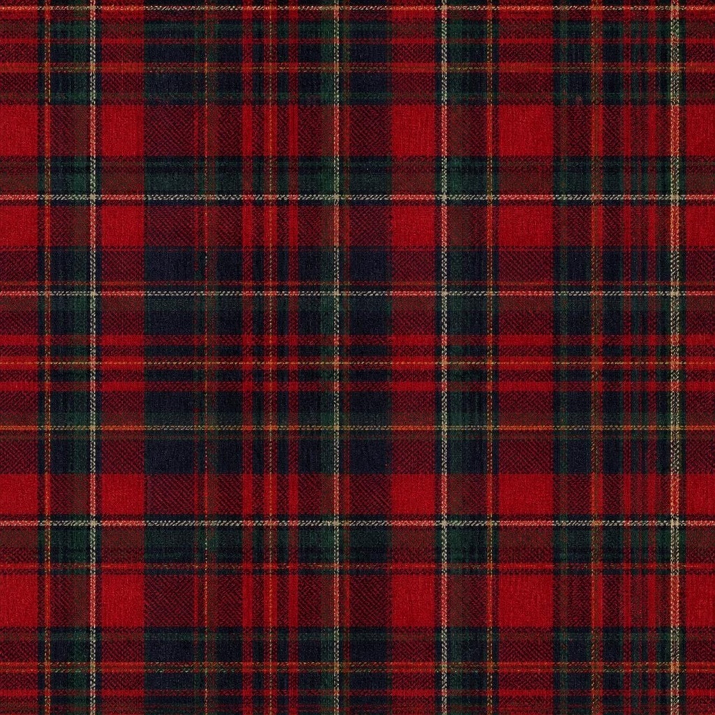 British Textile Collection|Classic Red Tartan 5 Patterns 英国ヴィンテージ風 クラシックレッド タータンチェック5点セット