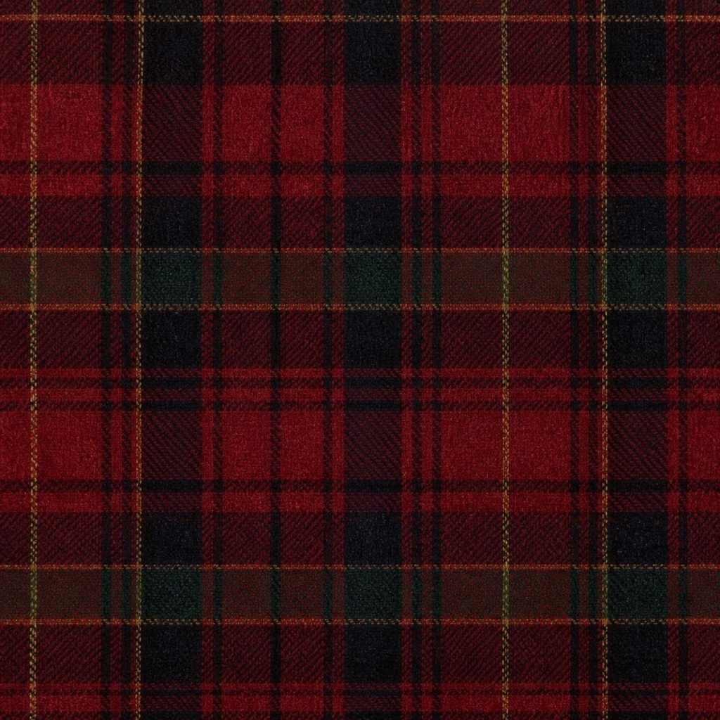 British Textile Collection|Classic Red Tartan 5 Patterns 英国ヴィンテージ風 クラシックレッド タータンチェック5点セット