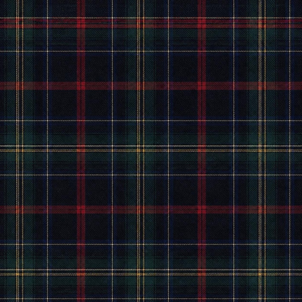 英国風クラシックタータン|Lemon Accent Tartan 5 Patterns