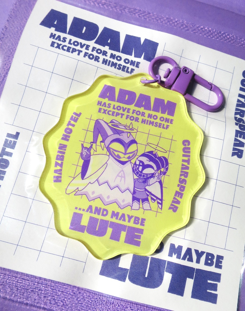 MAYBE LUTE アクリルキーホルダー