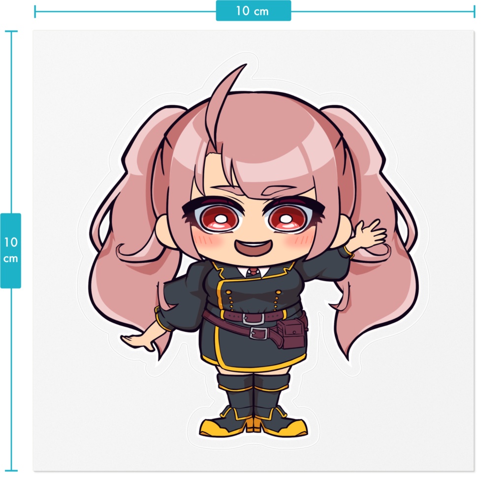 新衣装!のっぴミニキャラステッカー