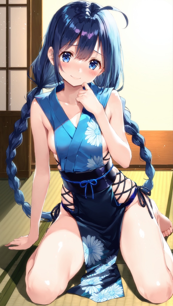 サイドオープンくノ一お姉さん01