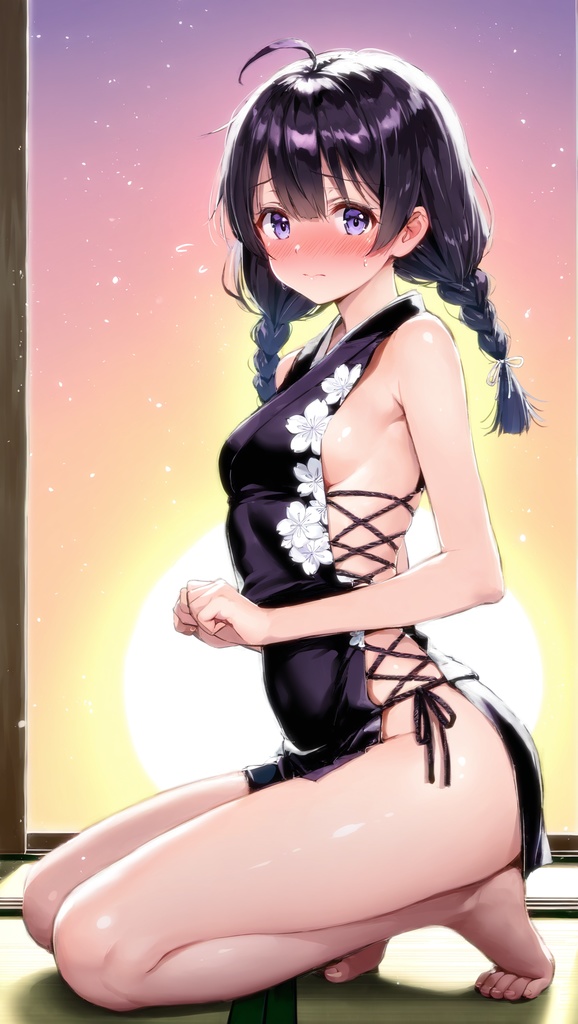 サイドオープンくノ一お姉さん01