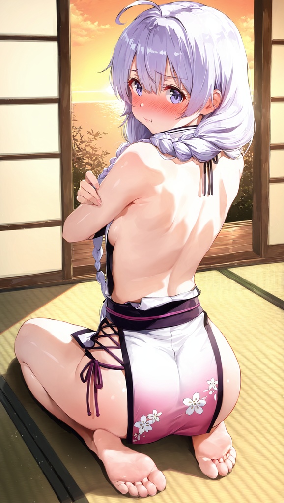 サイドオープンくノ一お姉さん01